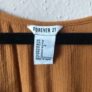 Forever 21 bohemian shirt dress